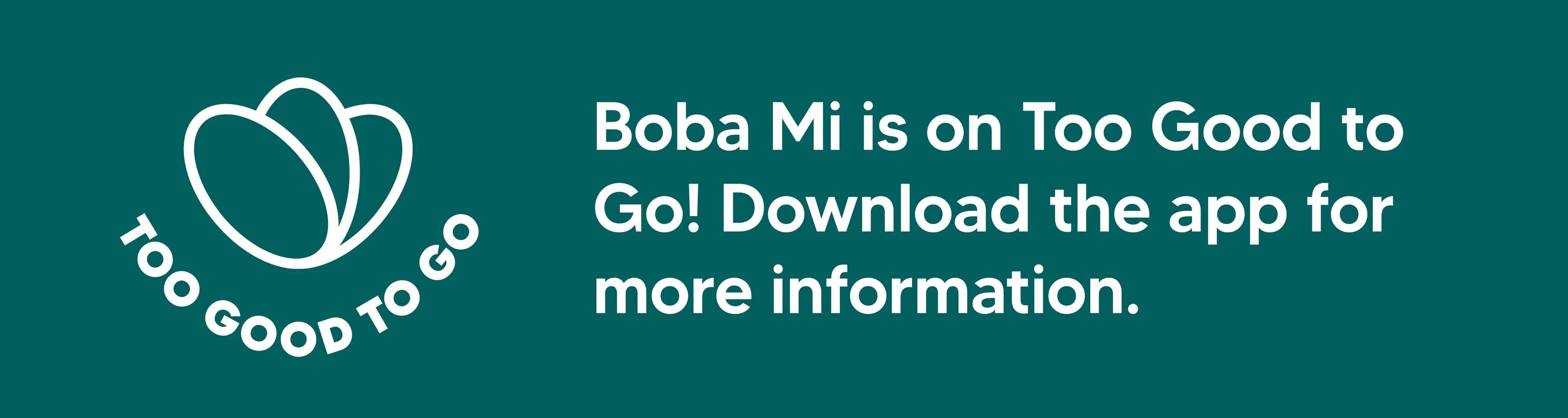 Too Good To Go Banner