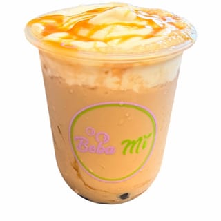 Caramel Apple Milk Tea