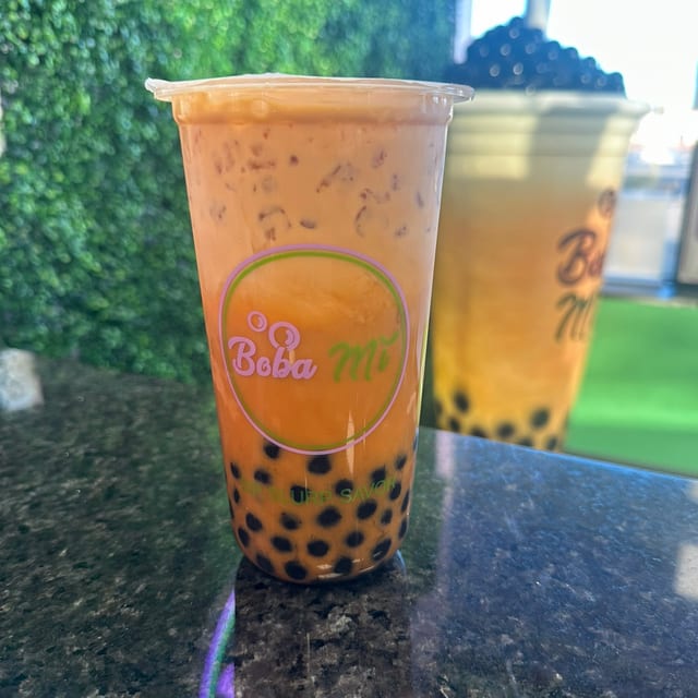 Thai Style Tea Milk.