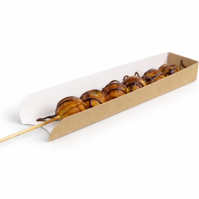 Vanilla Wand Bubble Waffle.