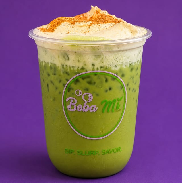 Pumpkin Cloud Matcha.