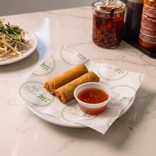 Veggie Egg Rolls.