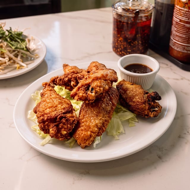 Fried Chicken Wings.