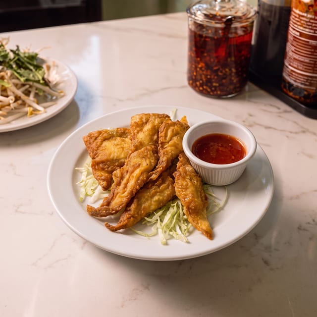 Crab Rangoon.