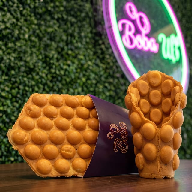 Vanilla Bubble Waffle.